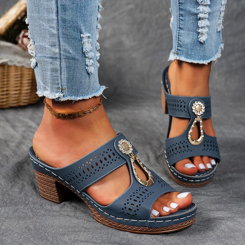 Elva - Snygga och Bekväma Ortopediska Sandaler