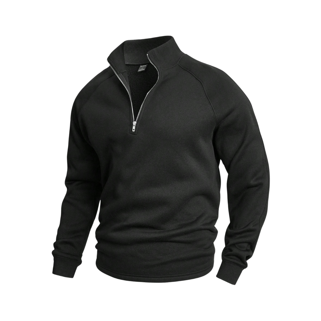 Hampus™ | Zip-up med halv dragkedja