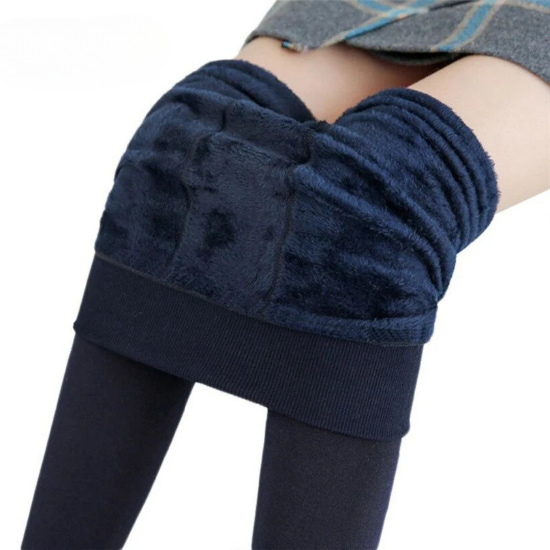 Tove - Tjocka, Varma Leggings Plysch För Kalla Stunder