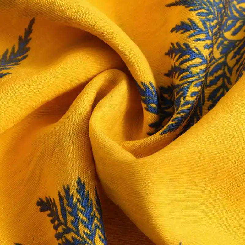 Tropical  - Somrig Hawaiian Luftig Ledig Skjorta