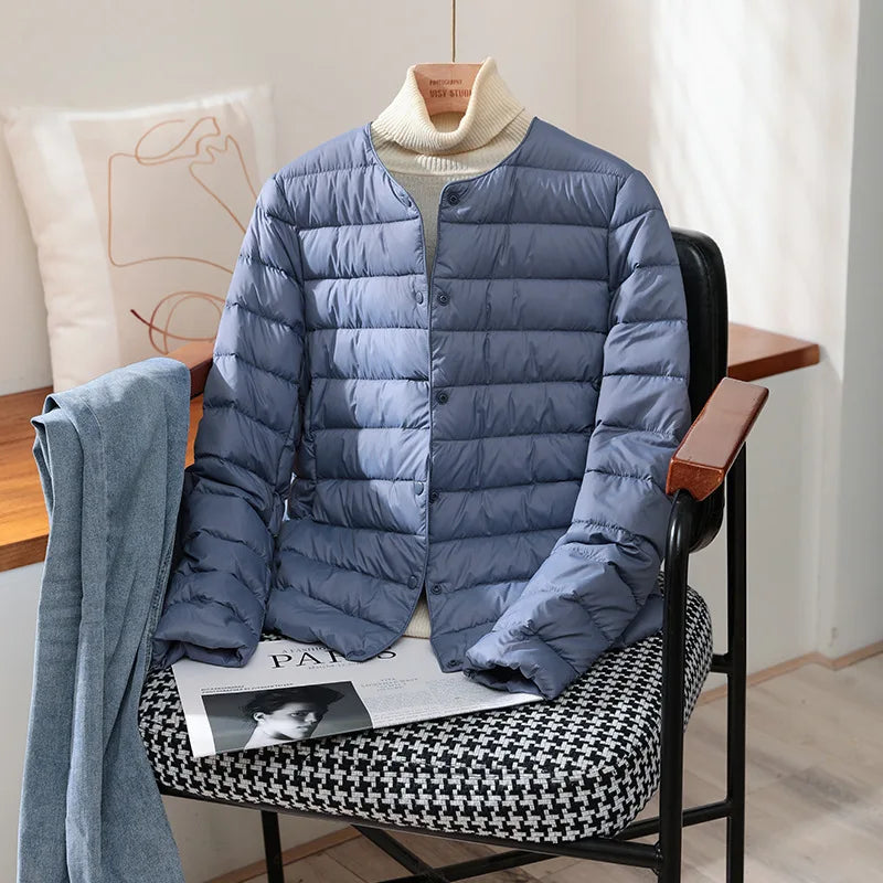 Elva - Ultralätt Dunjacka i Slim Fit