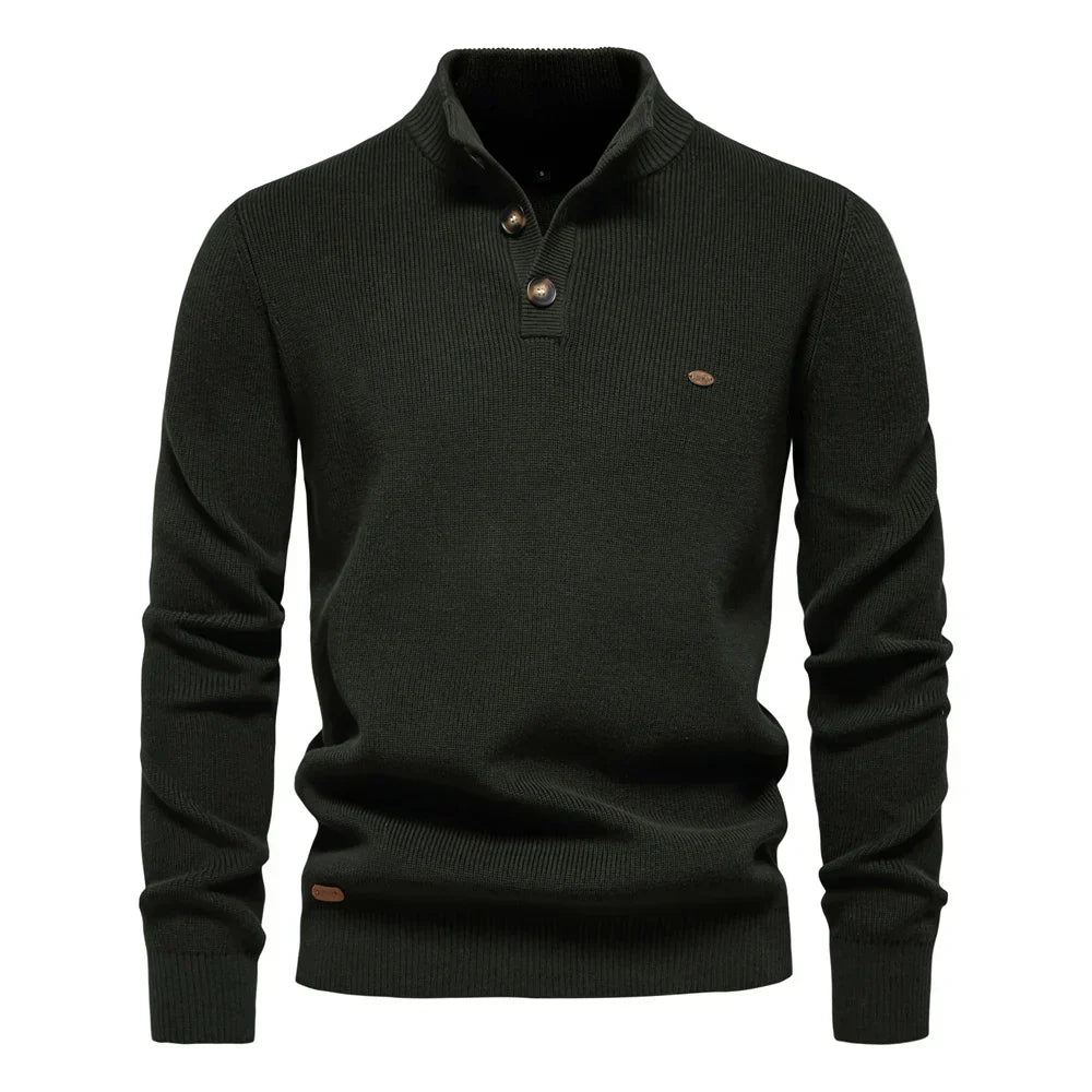 Hugo™ | Herrtröja med Knappdesign