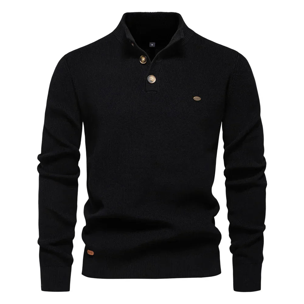 Hugo™ | Herrtröja med Knappdesign