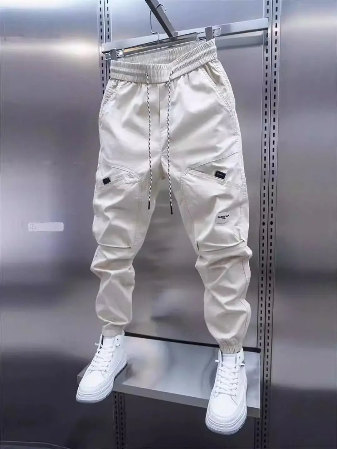Caleb - Sportiga Eleganta Sweatpants för Varje Tillfälle