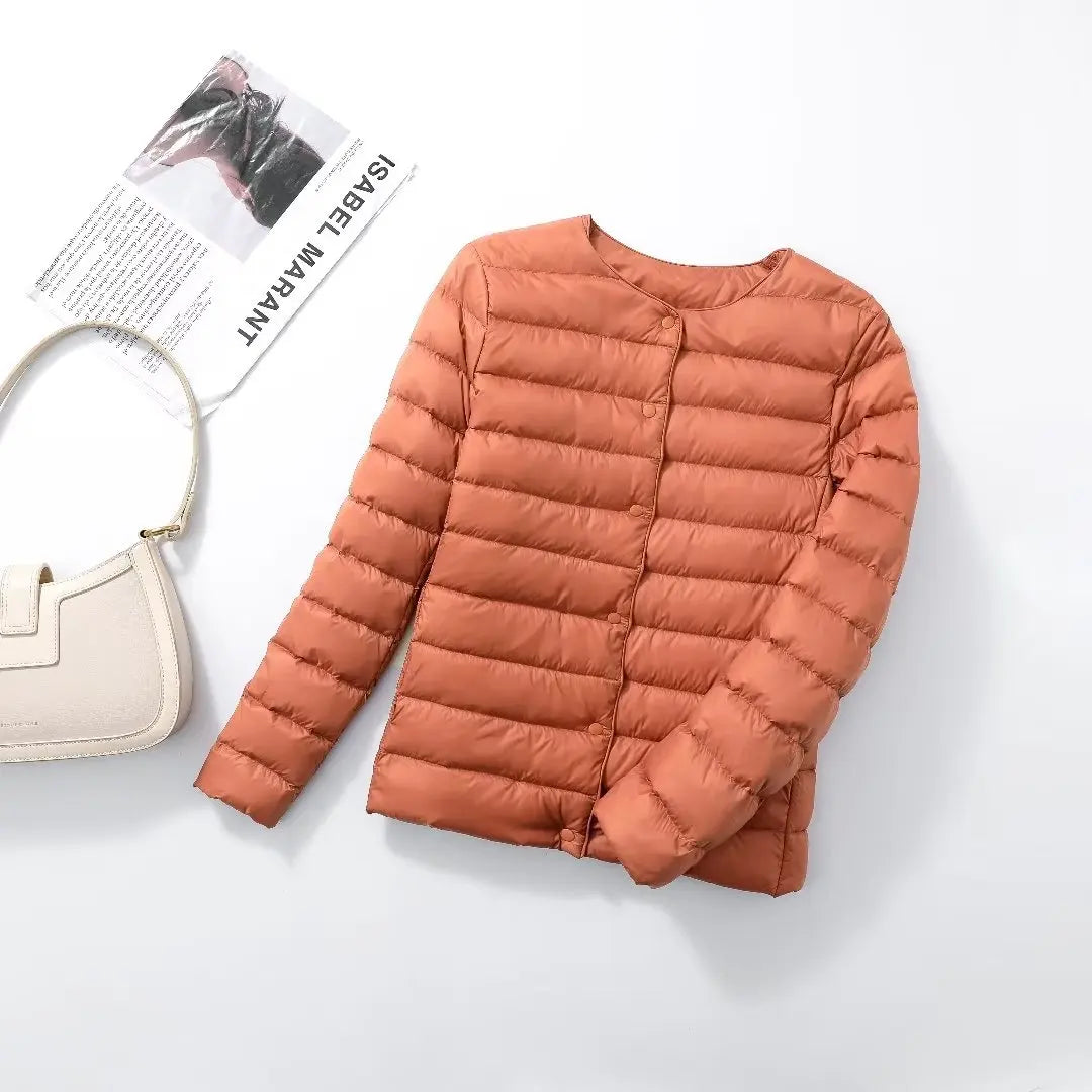 Elva - Ultralätt Dunjacka i Slim Fit