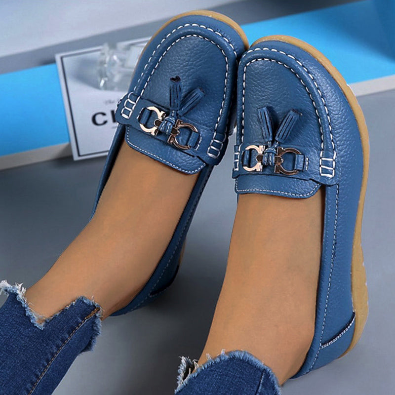 Maya - Bekväma Ortopediska Loafers, Stilrena och Stödjande