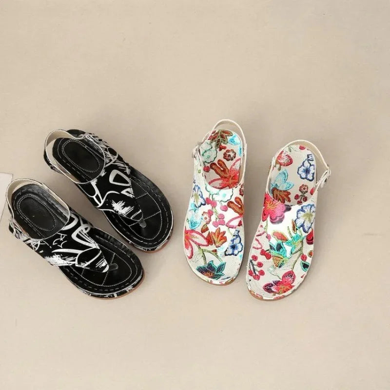 Elva - Ortopedisk Sandal för Sommarstil och Komfort