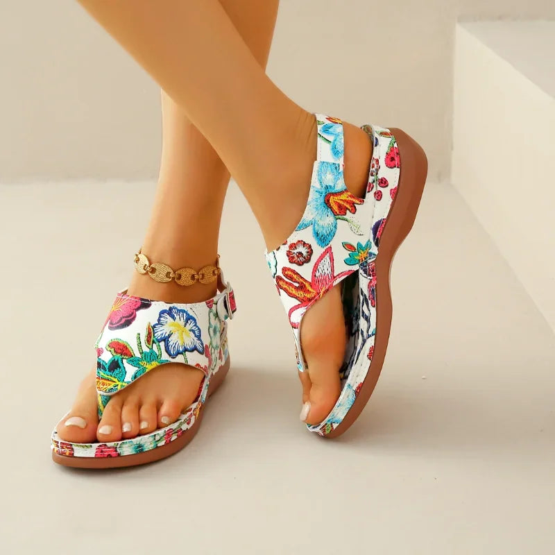 Elva - Ortopedisk Sandal för Sommarstil och Komfort