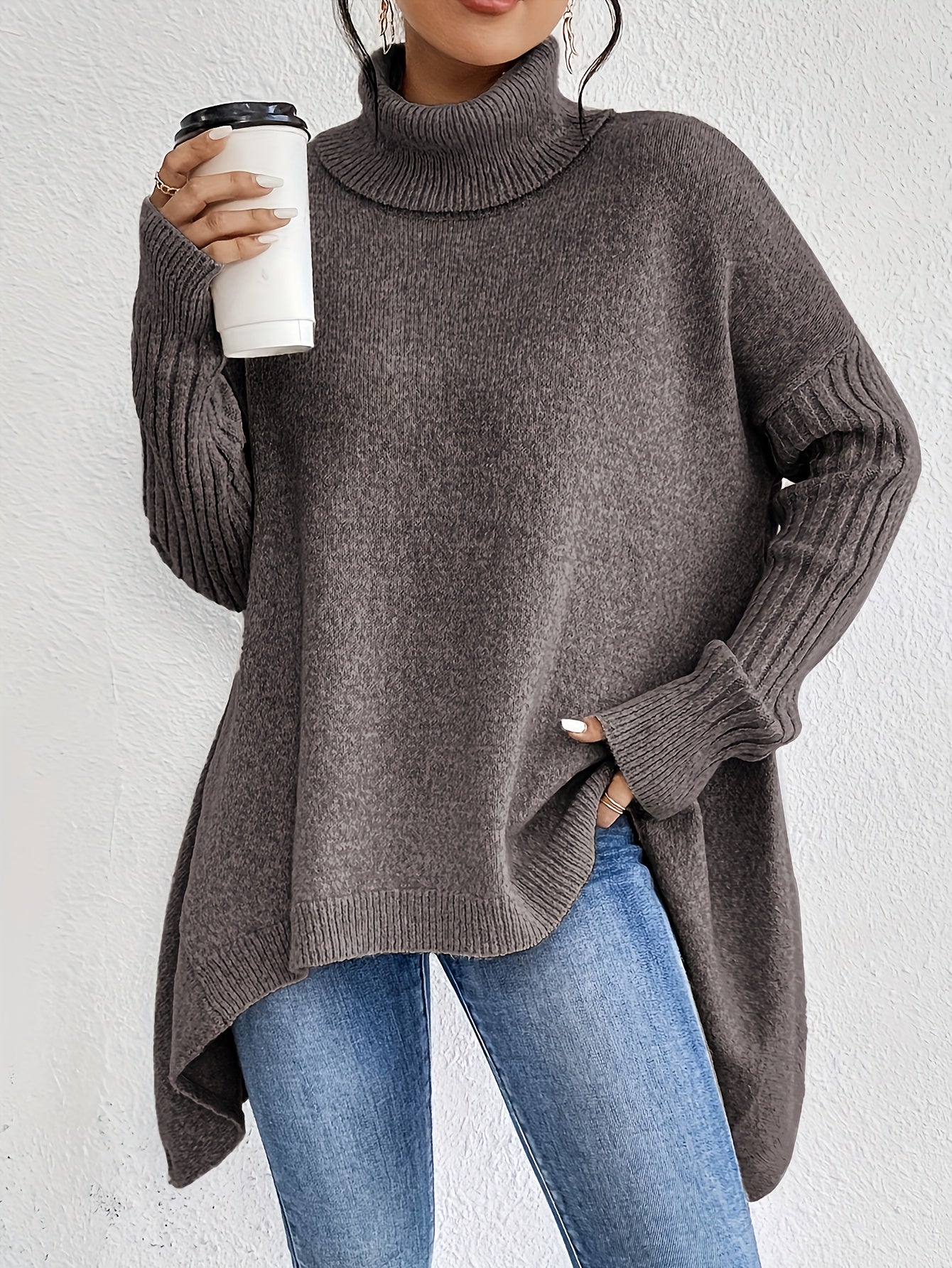 ALMA – MJUK POLONECK I OVERSIZE-MODELL