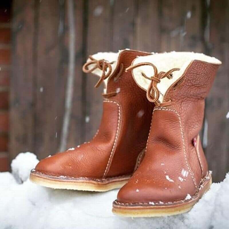 Leni - Slip-On Stövlar Med Fleecefoder