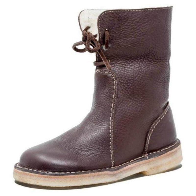 Leni - Slip-On Stövlar Med Fleecefoder