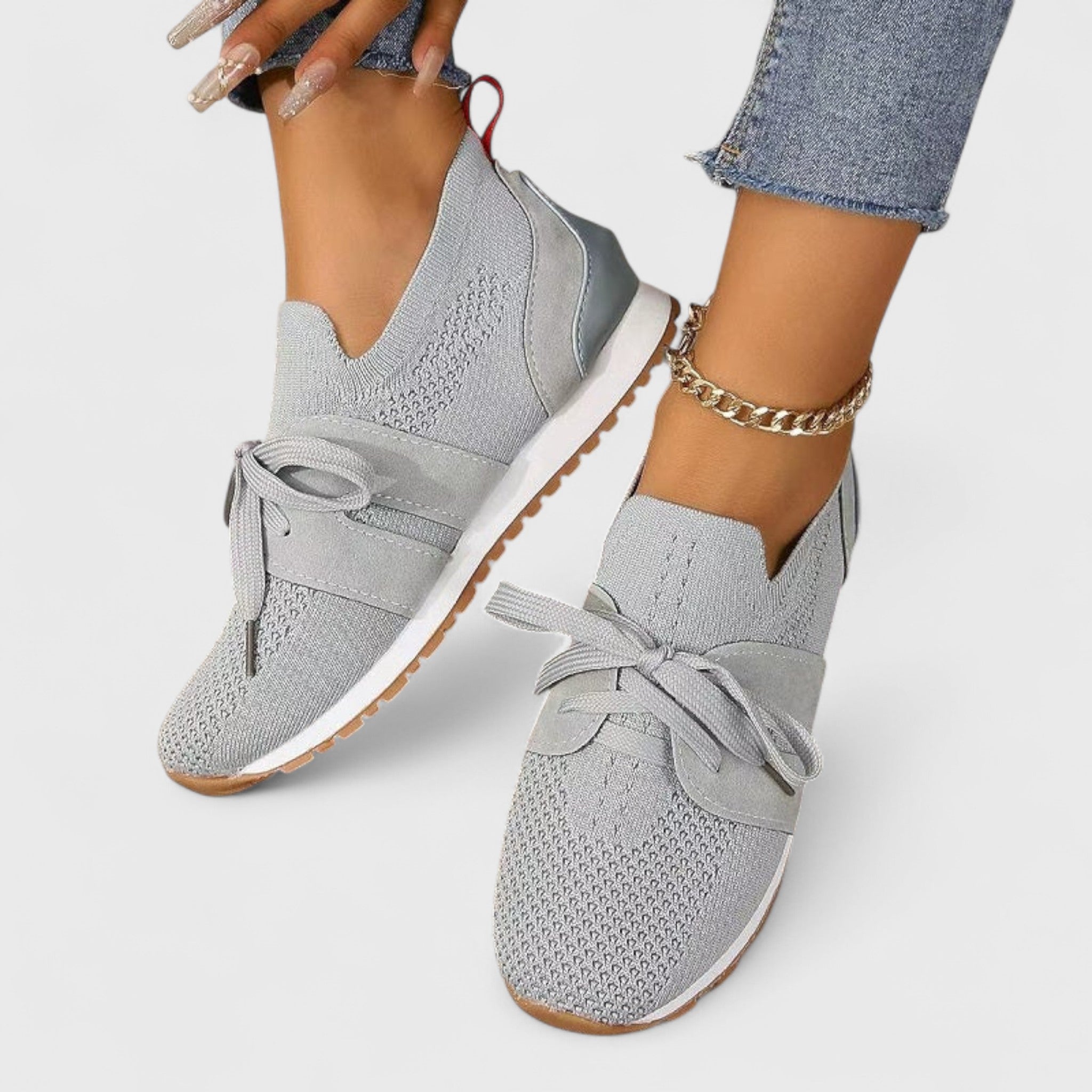 Elyora - Bekväma och Stilfulla Slip-On Sneakers för Kvinnor