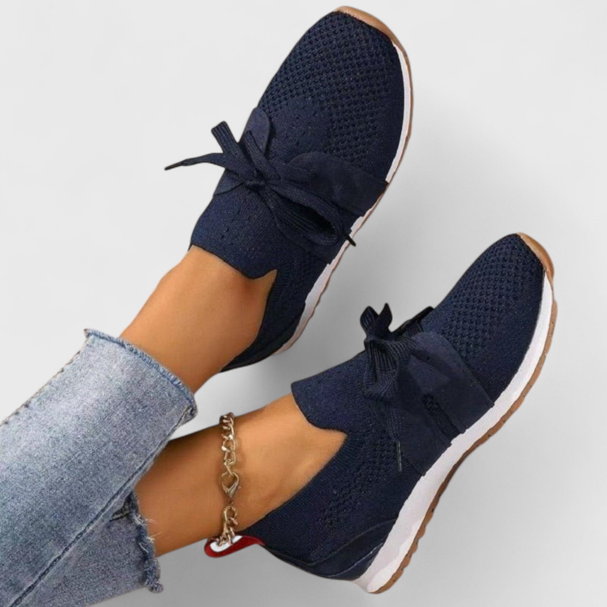 Elyora - Bekväma och Stilfulla Slip-On Sneakers för Kvinnor