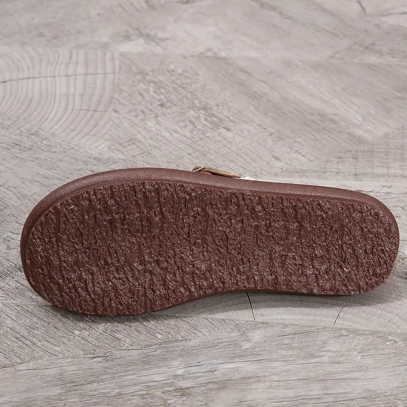 Nora - Plush Slip-On Bekväma Tofflor