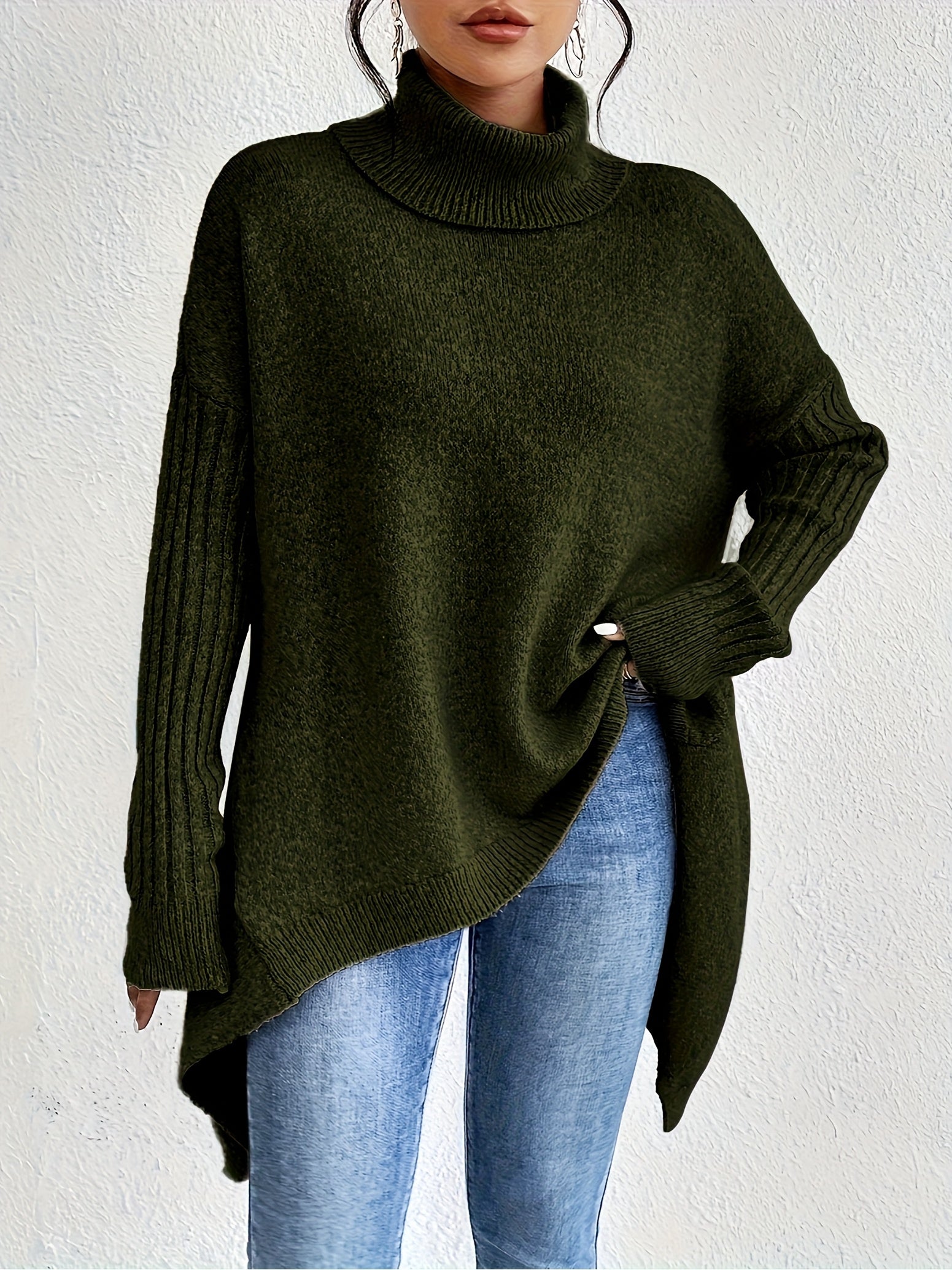 ALMA – MJUK POLONECK I OVERSIZE-MODELL