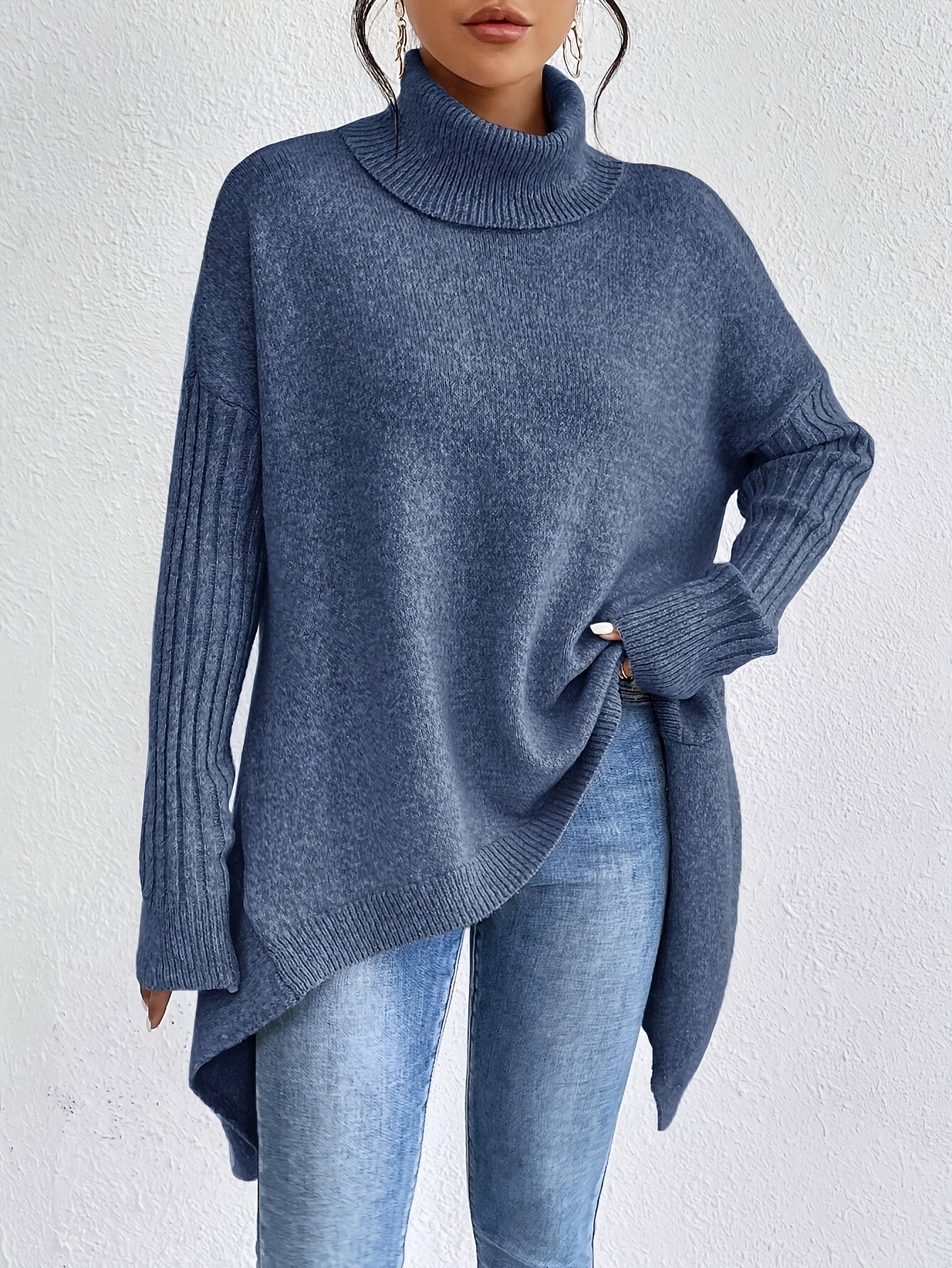 ALMA – MJUK POLONECK I OVERSIZE-MODELL