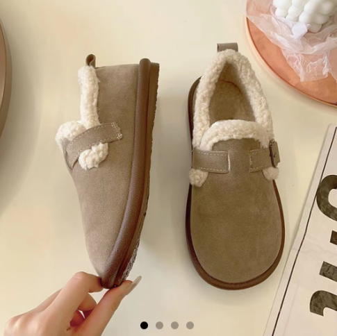 Nora - Plush Slip-On Bekväma Tofflor