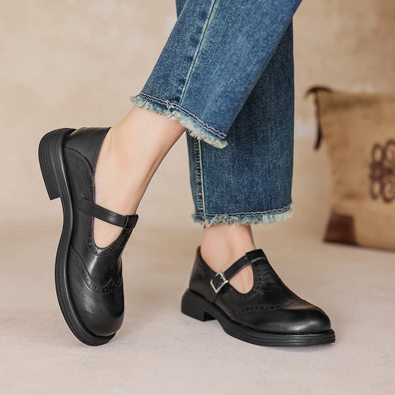 Selene - Eleganta & Bekväma Loafers med Rund Tå