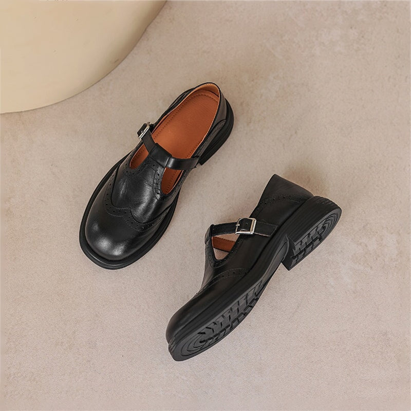 Selene - Eleganta & Bekväma Loafers med Rund Tå