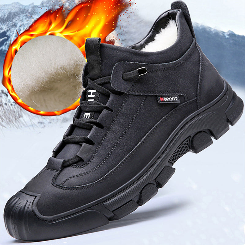 David - Herr Vinter Sneakers med Fuskpälsfoder