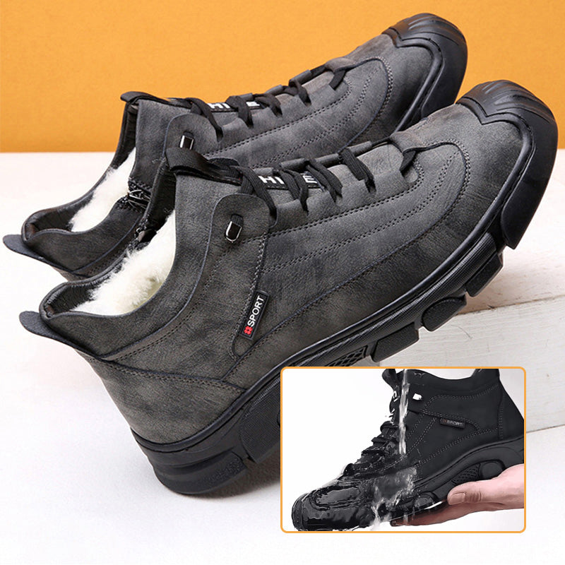 David - Herr Vinter Sneakers med Fuskpälsfoder