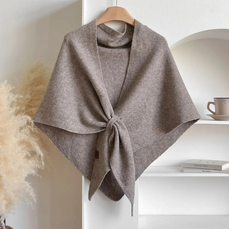 LOCIS – ELEGANT SJAL MED KNUTDETALJ
