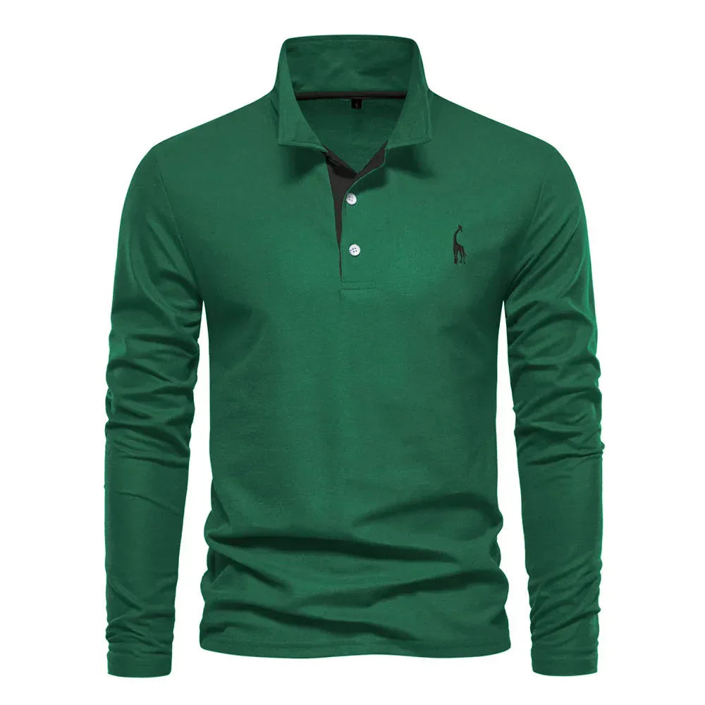 Casper™ | Polo med Långa Ärmar