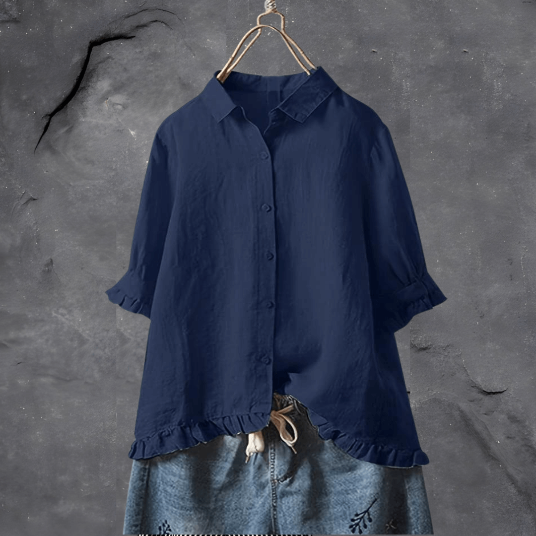 Lola - Elegant Blus Med Fin Finish