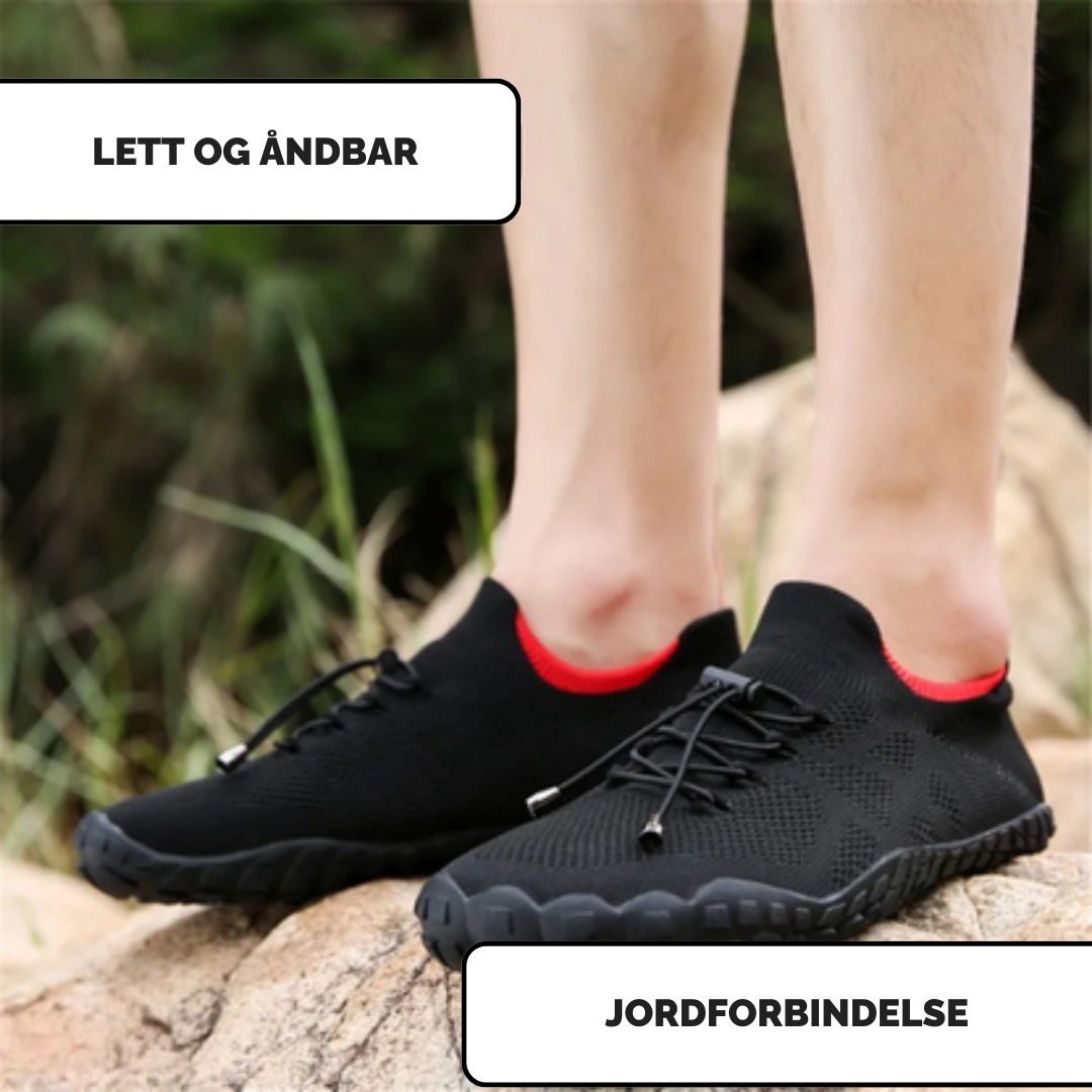 ErgoSkridt – Ergonomiska & Smärtlindrande Barfotaskor för Män och Kvinnor enoptimal gångställning
