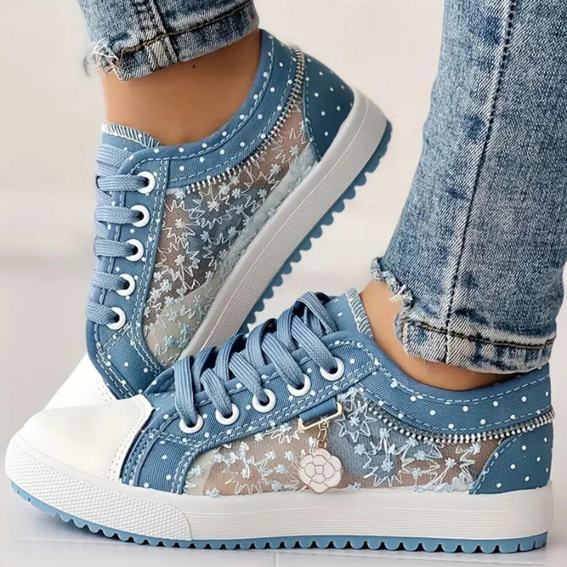Jacqueline – Ortopediska Bekväma och Stilrena Sneakers