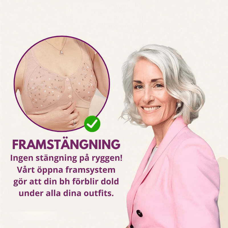 Elena™ - Andningsbar bhbh utan bygel och modest push-up
