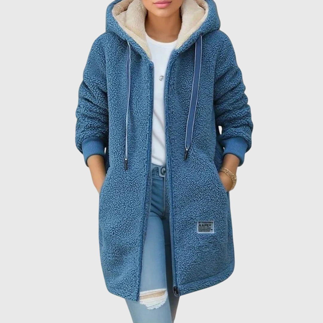 Glistra™ - Kvinnors Teddyfleecejacka – Bekväm & Stilfull