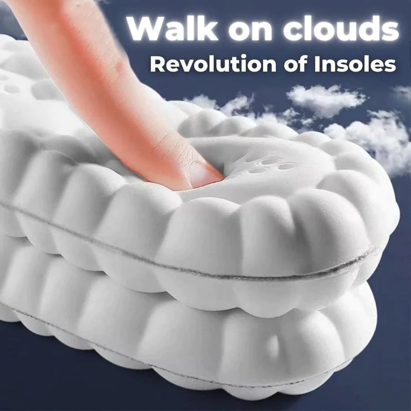 CloudInsole - 4DSilikoninsoles Ortopediskt Stöd