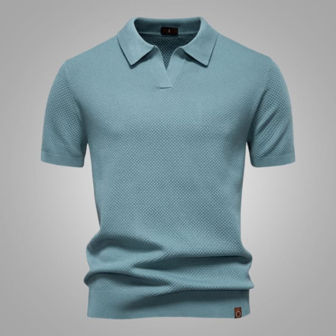 Sébastien - Strukturerad Pikétröja