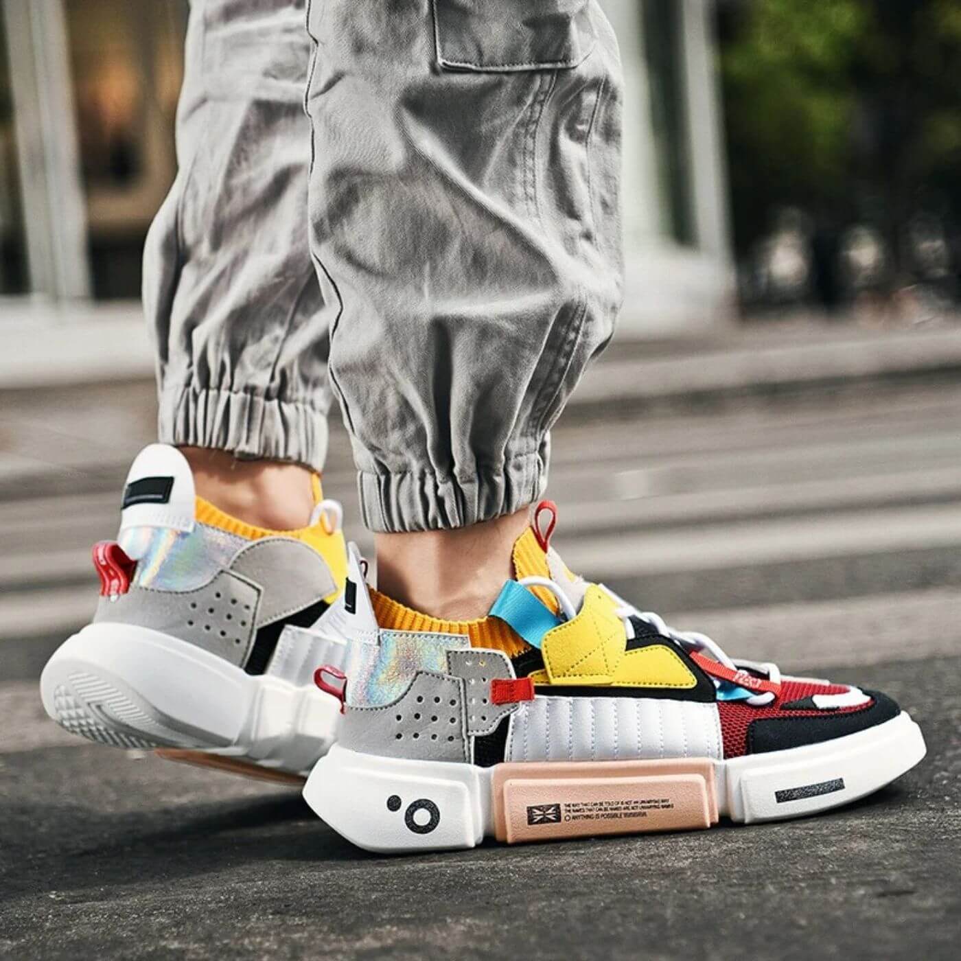 Gabriel - Estetiska Streetwear Sneakers i Lättviktsdesign