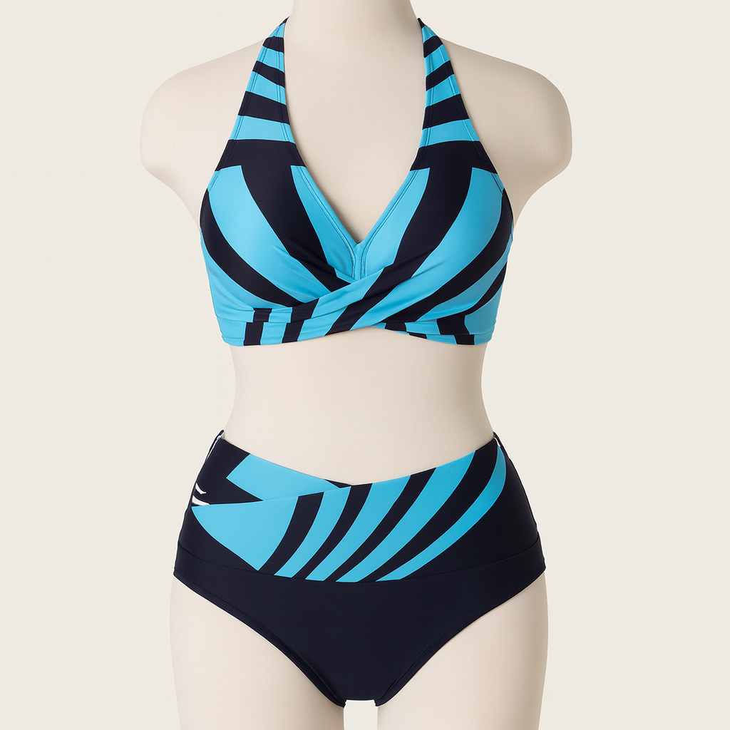 Clémence – Färgglad Formande Sommarbikini För Extra Självförtroende