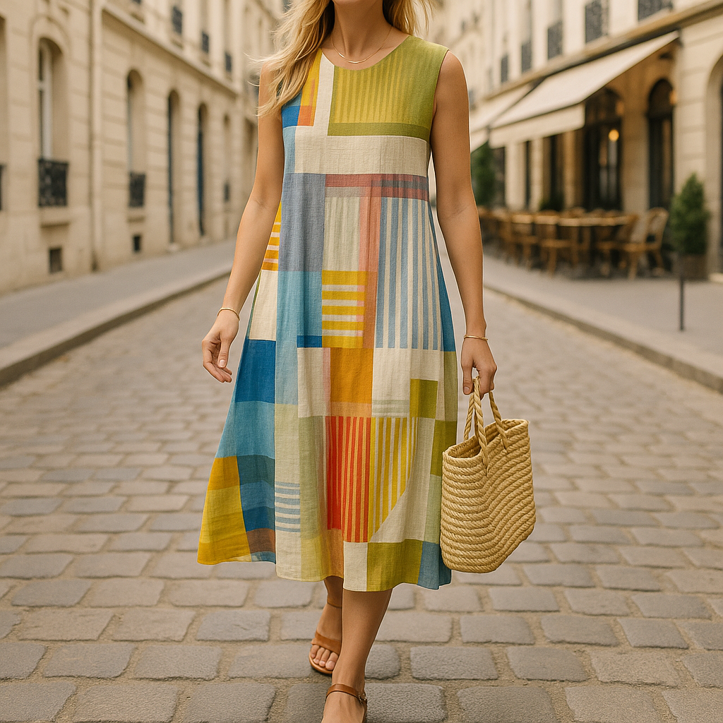 Zayla - Livfull Trendig Klänning