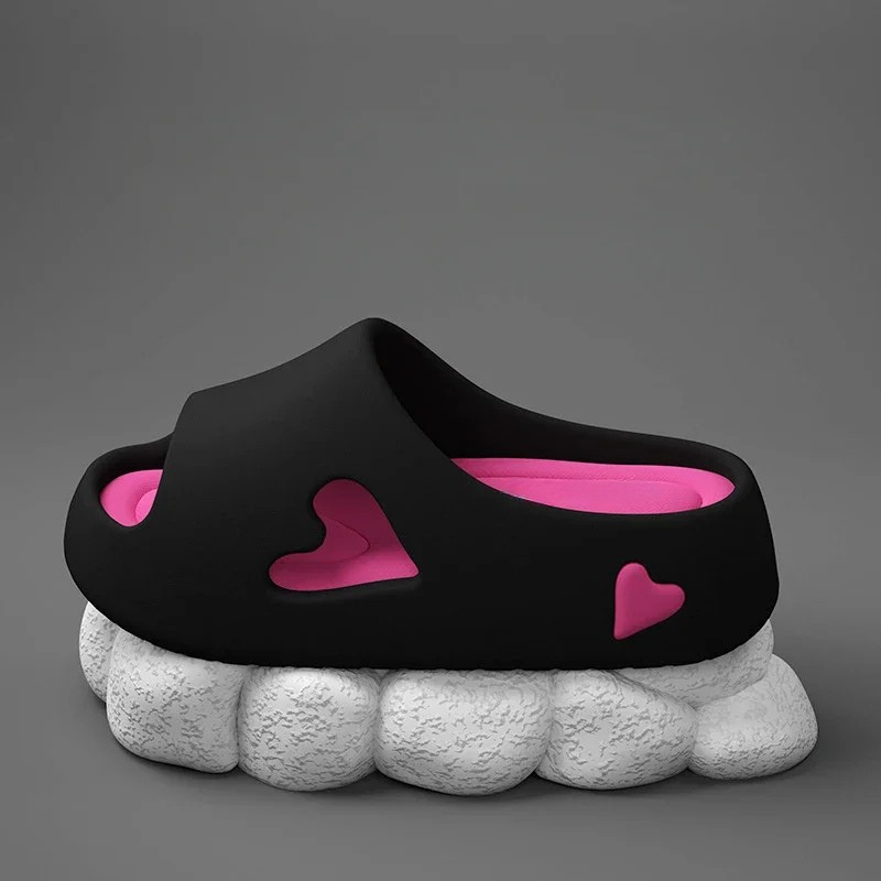 HeartSteps - Molniga Flip Flops med Lekfull Hjärtform