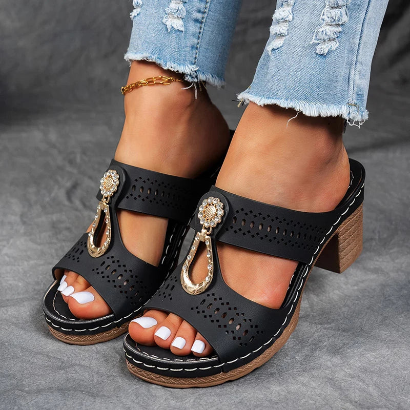 Elva - Snygga och Bekväma Ortopediska Sandaler