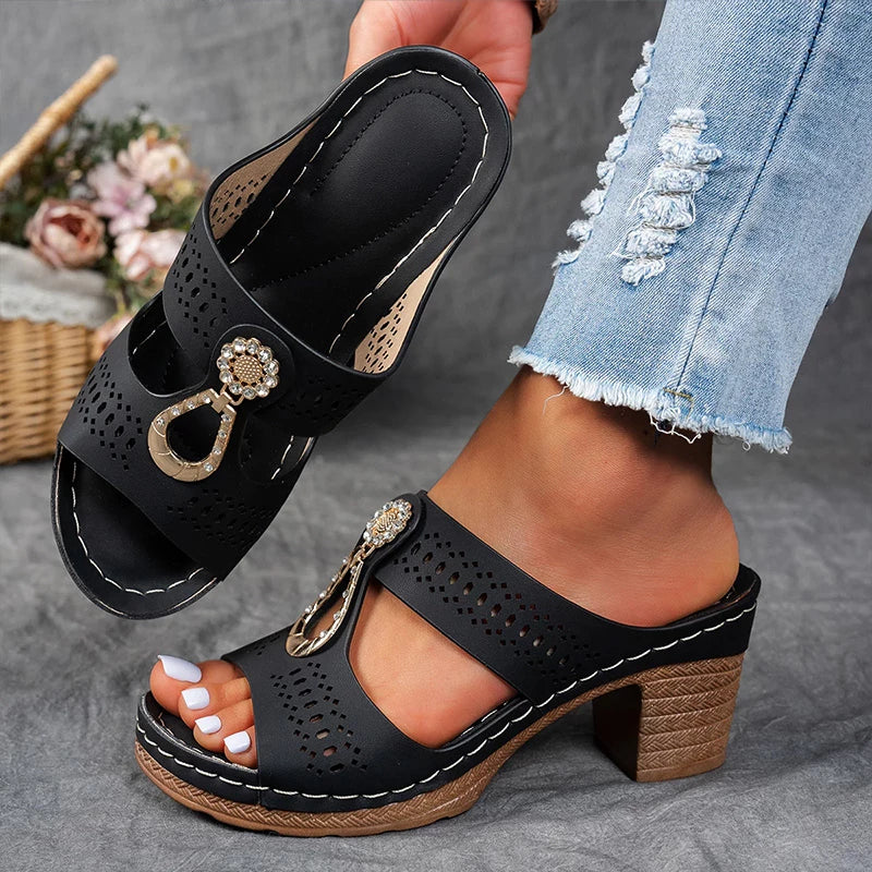 Elva - Snygga och Bekväma Ortopediska Sandaler