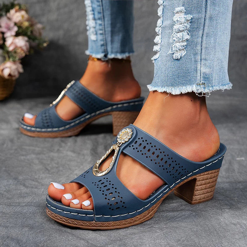 Elva - Snygga och Bekväma Ortopediska Sandaler