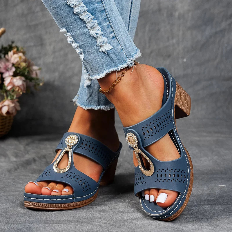 Elva - Snygga och Bekväma Ortopediska Sandaler