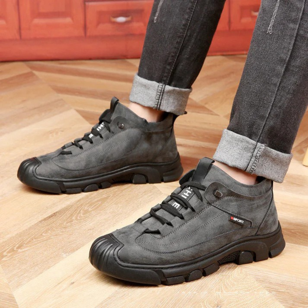 David - Herr Vinter Sneakers med Fuskpälsfoder