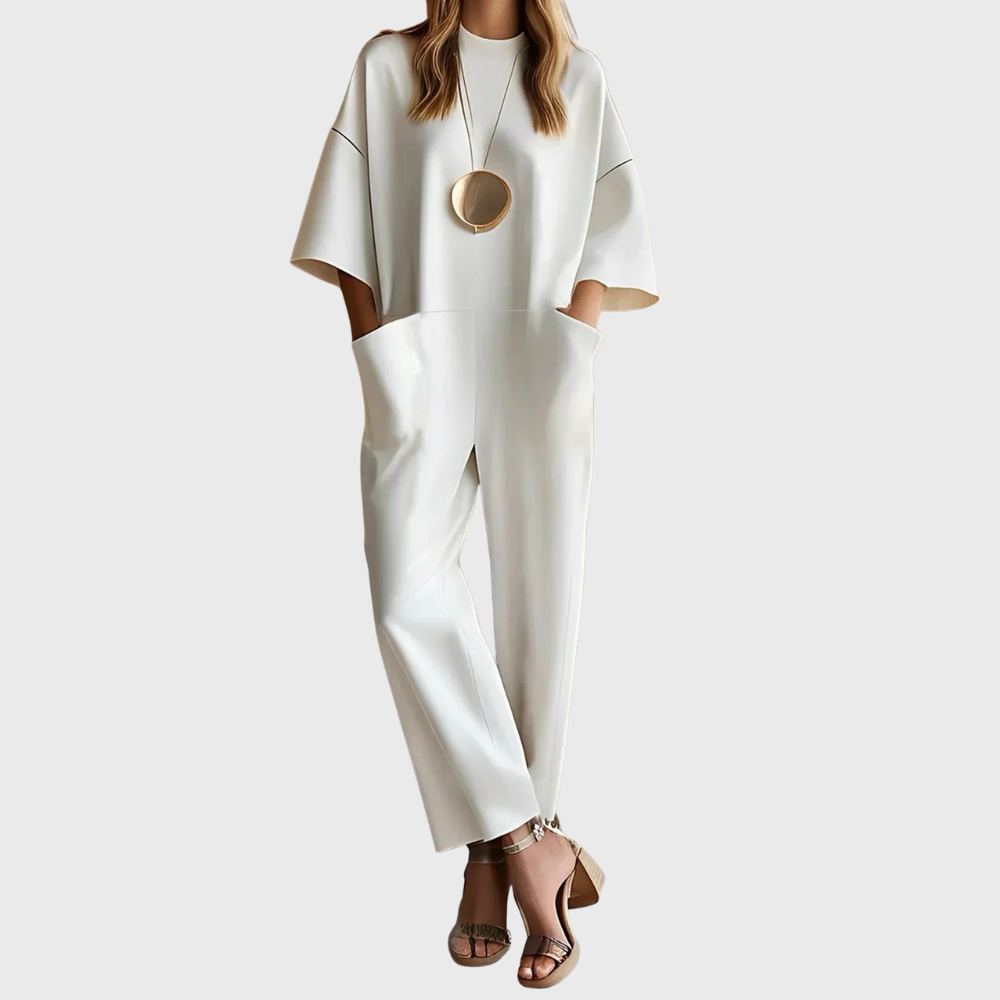 MATILDA – MINIMALISTISK AVSLAPPNAD JUMPSUIT