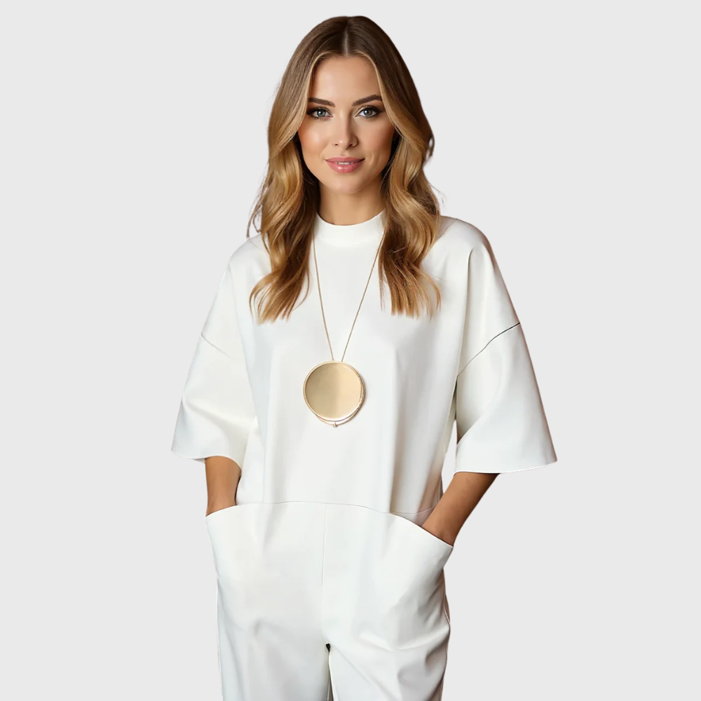MATILDA – MINIMALISTISK AVSLAPPNAD JUMPSUIT