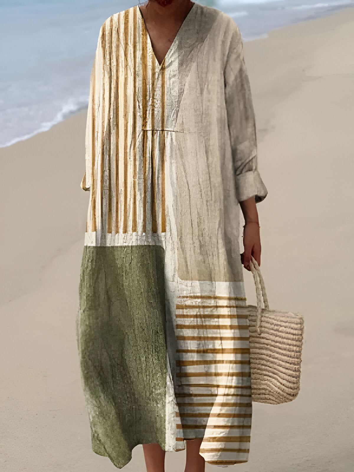 Mireille - Mönstrad Sommarklänning