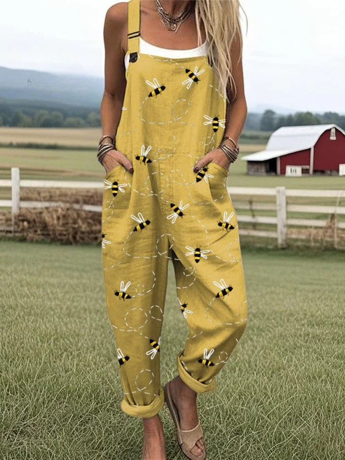 Elva -  Lätt Vintagebyxdress