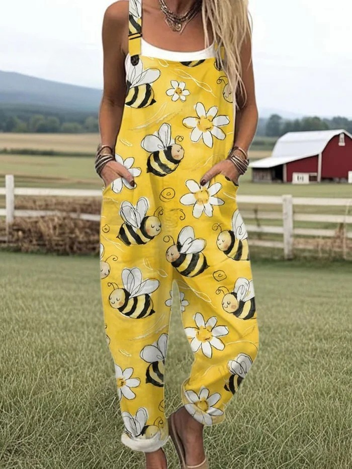 Elva -  Lätt Vintagebyxdress