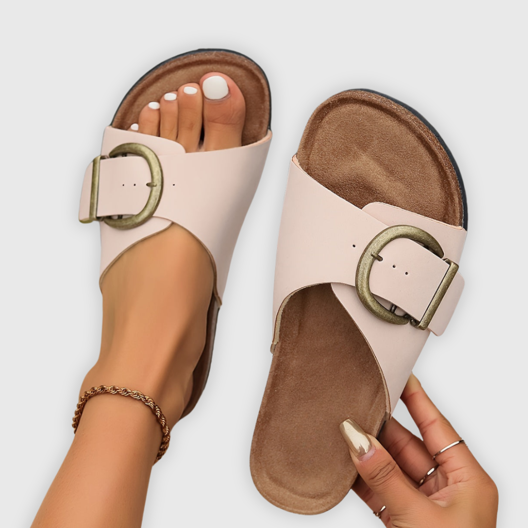 Lotte - Avslappnade Sandaler med Mjuk Glide-Komfort
