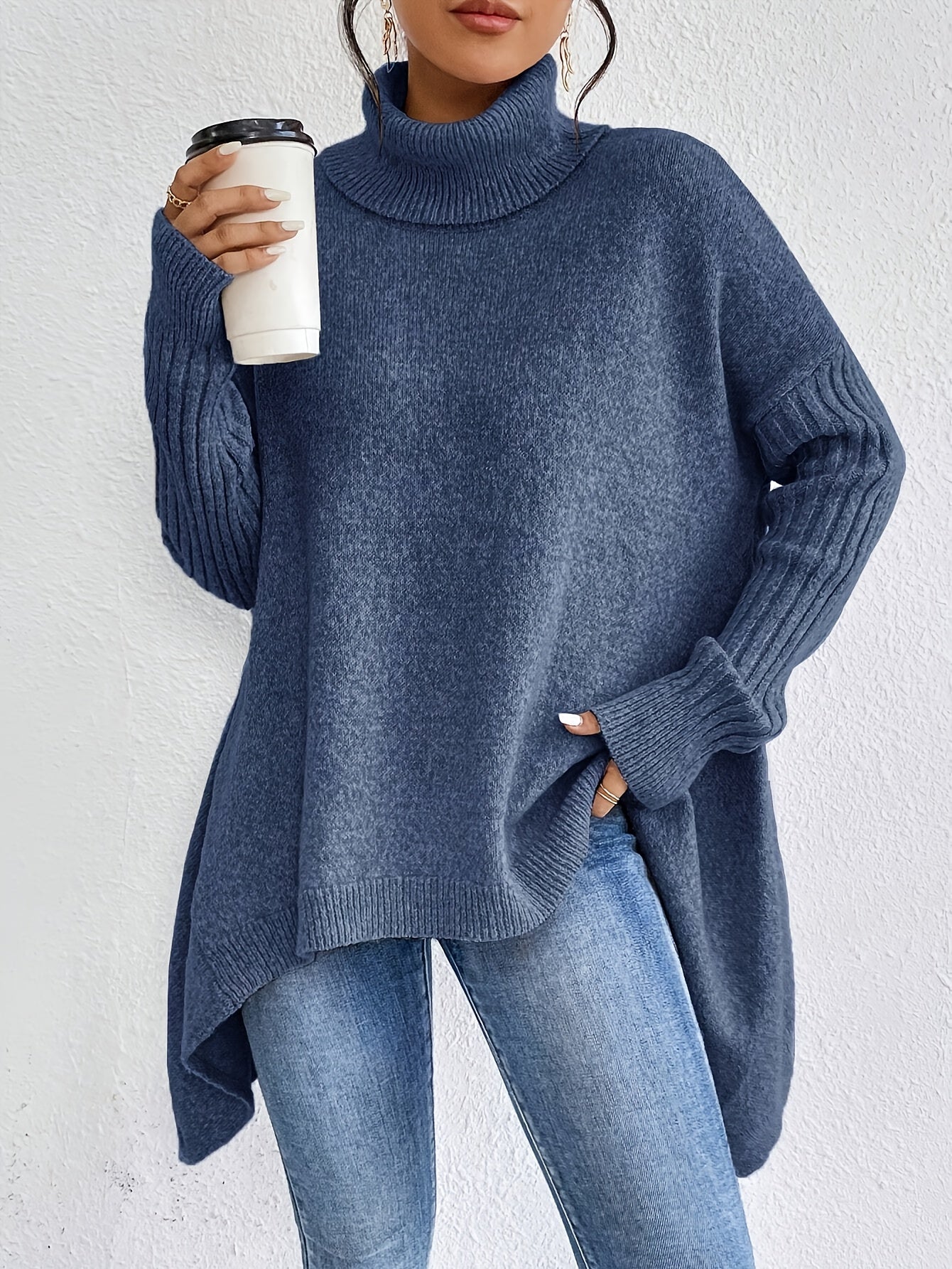 ALMA – MJUK POLONECK I OVERSIZE-MODELL